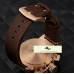HK1376 U-BOAT İTALO FONTANA KAHVE KORDON ROSE CASE